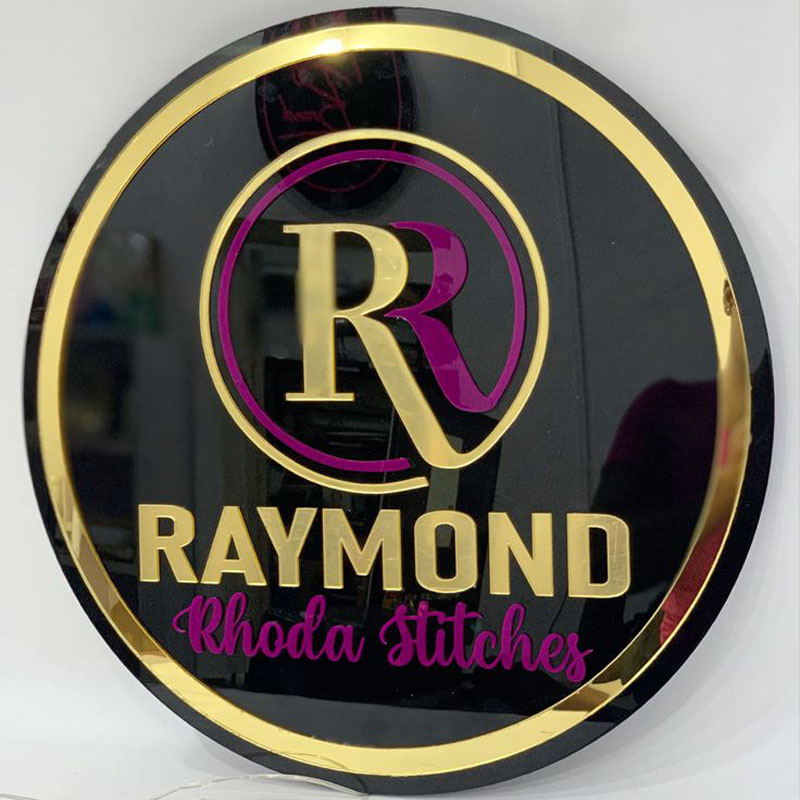 custom acrylic business plate acrylic office name plate
