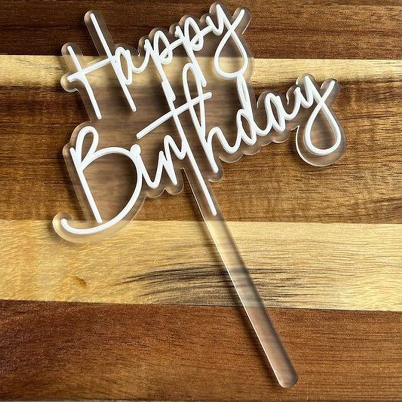 acrylic cake topper custom name personalized acrylic cake topper birthday