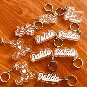 custom acrylic keychain with photo personalized acrylic keychain name