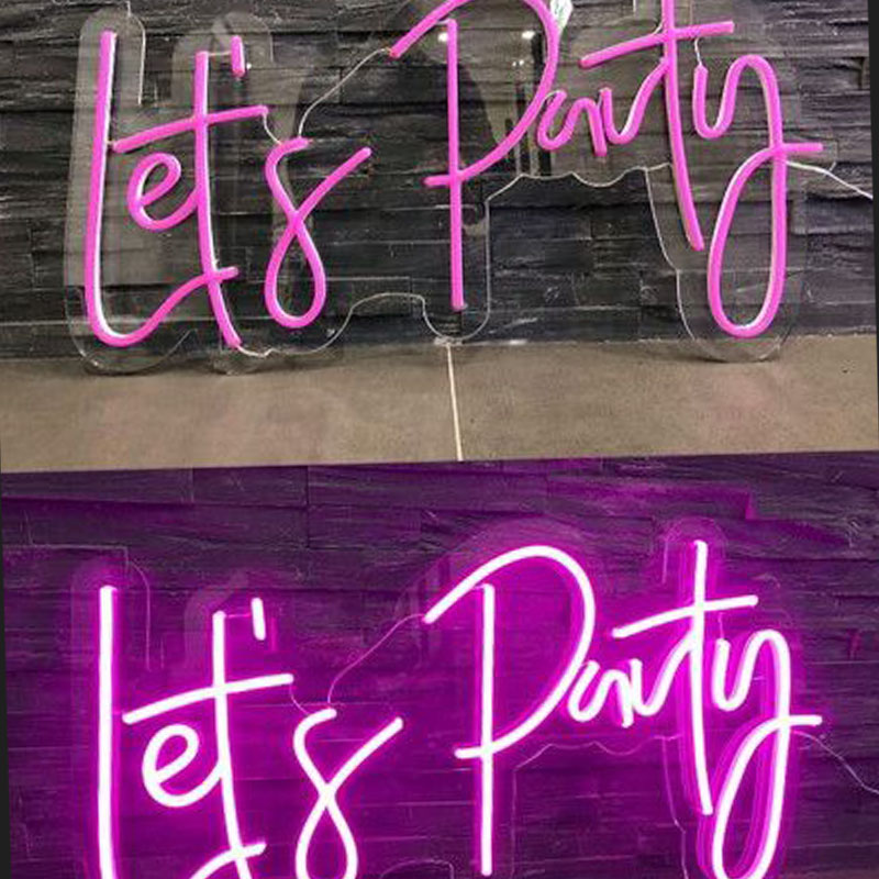 vibrant neon signage board customizable neon sign for business