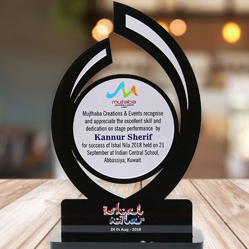 Custom Acrylic Photo Trophies with Personalized Image Printing - Image 3
