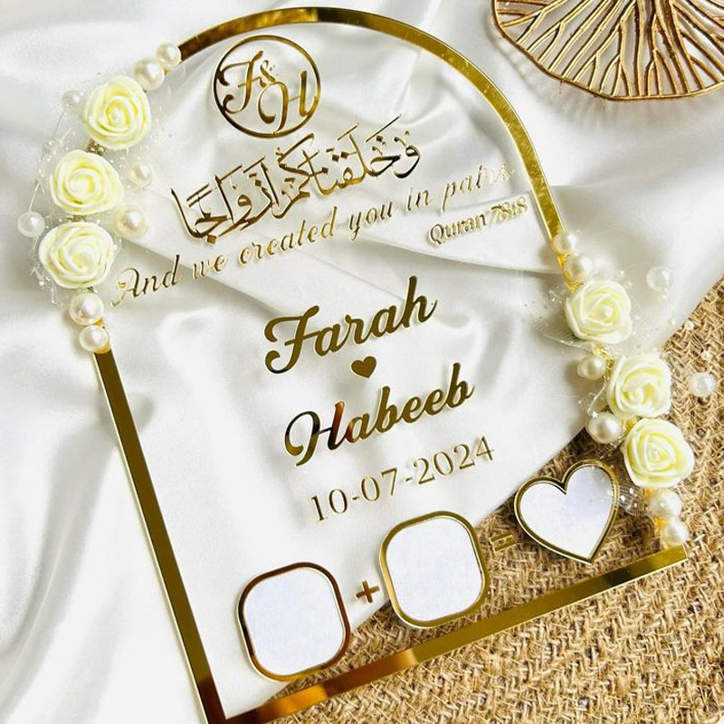 custom acrylic wedding frame acrylic wedding welcome sign