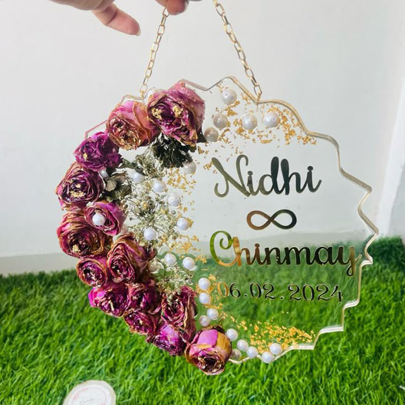 custom acrylic wedding frame acrylic wedding welcome sign