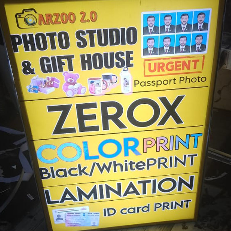 Backlight Banner - Illuminated Acrylic Advertising Banner - Image 5
