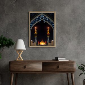 Sublimation acrylic frame| Islamic Wall Art