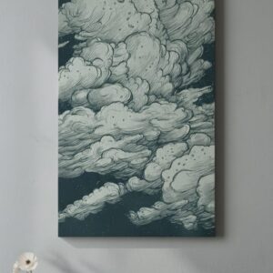 Beautiful Waves Printed Canvas Print Frame |  Wall Art Gallery Wrap